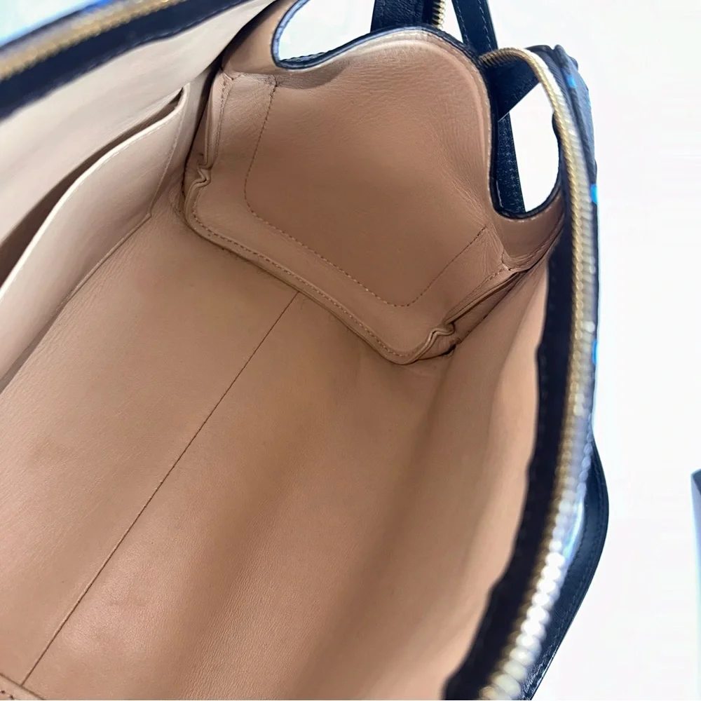 Louis Vuitton Colored Monogram Speedy Amazon PM Blue Black - Picture 14 of 15